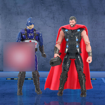 7Pcs Superhero Action Figures Toys, Collectible Figures Gift For Kids And Fans Obsessed With Character Collections