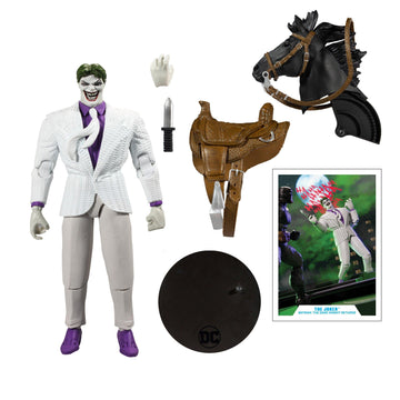 Mcfarlane Toys Dc Multiverse The Dark Knight Returns The Joker 7 '' Action Figure With Build-A Horse Parts & Accessories