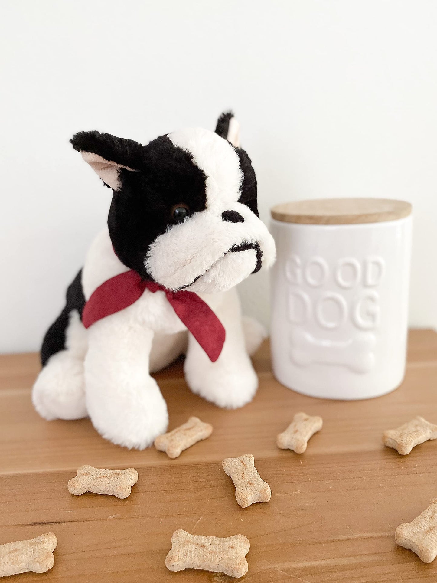 Mon Ami Francois The French Bulldog Stuffed Animal - 12 , Hand Crafted & Soft Cuddly Dog Plush Toy For Little Boys/Girls & Kid