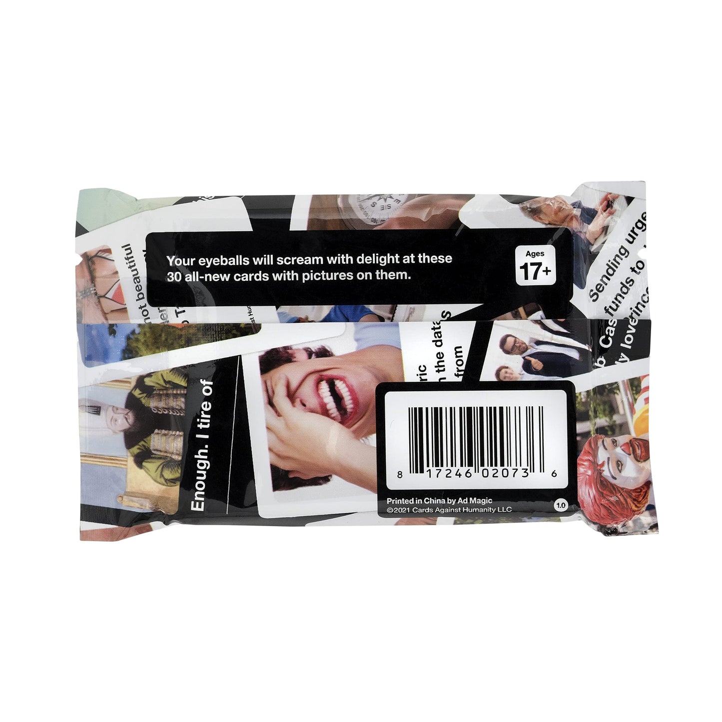 Cards Against Humanity: Picture Card Pack 1  Mini Expansion  The Cards Have Pictures On Them!