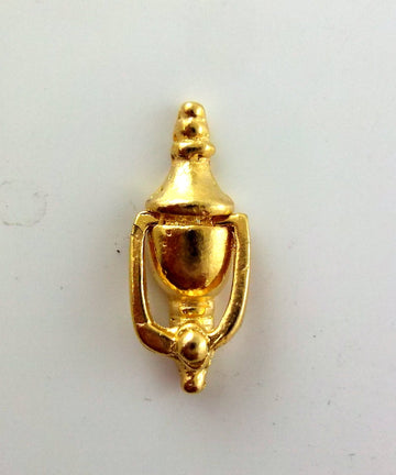 Melody Jane Dolls Houses Dollhouse Miniature Brass Door Knocker