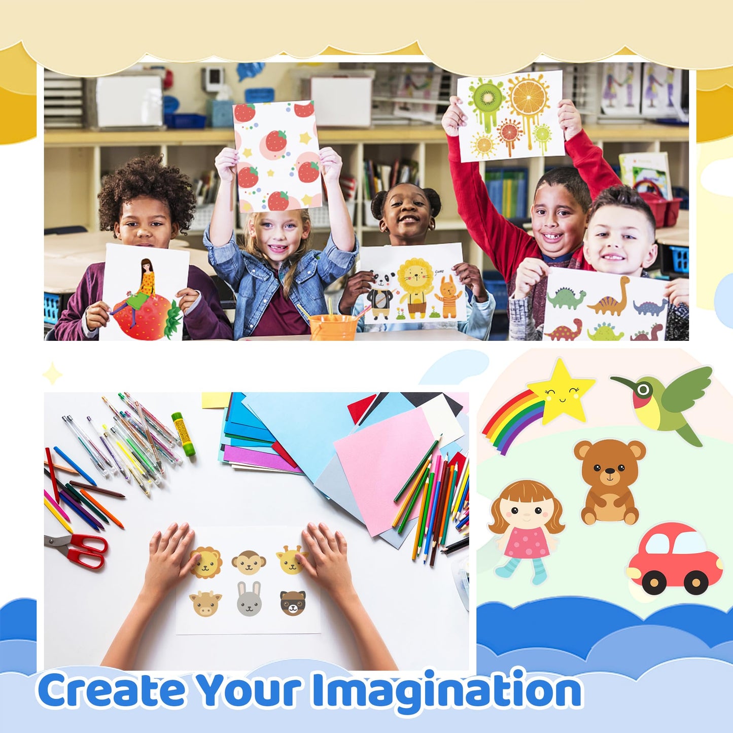 15 Sheets Printable Shrink Sheets Plastic A4 Size Printable Shrink Paper Shrink Art Paper For Inkjet Printer Shrink Film Sheets