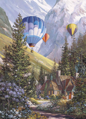 EuroGraphics 1000-Piece Soaring with The Eagles Jigsaw Puzzle - Model 6000-0630