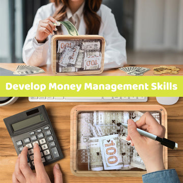 Money Saving Box Piggy Bank For Adults Kids, 2024 New Wooden Cash Vault Money Box With Counter, Reusable Money Saving Bank Coin