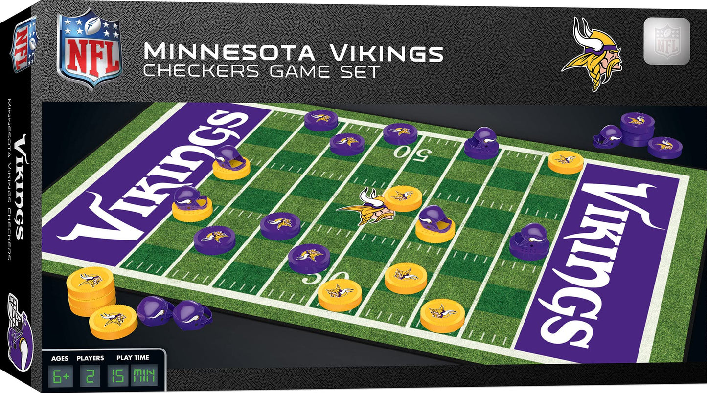 Minnesota Vikings Checkers