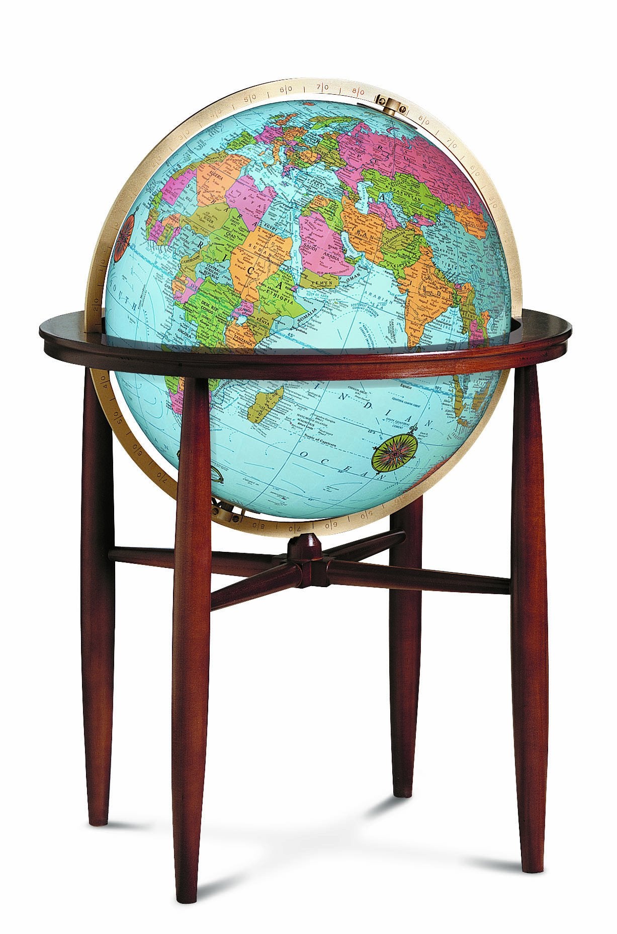 Replogle Globes Finley, Blue, Large
