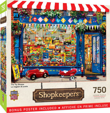MasterPieces 750 Piece Jigsaw Puzzle for Adults, Family, Or Youth - The Toy Shoppe - 18x24