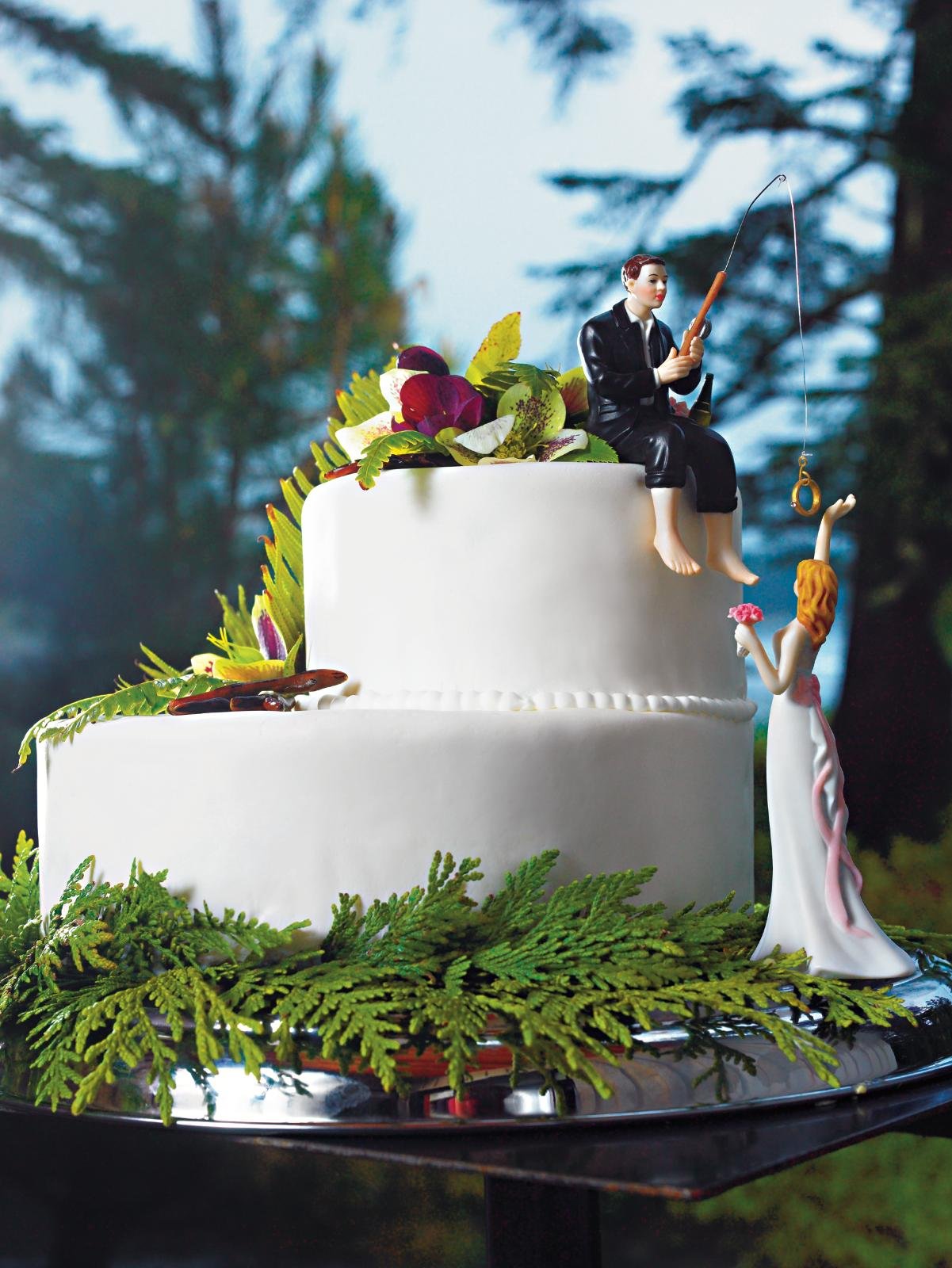 Weddingstar Hooked On Love Groom Porcelain Figurine Cake Topper