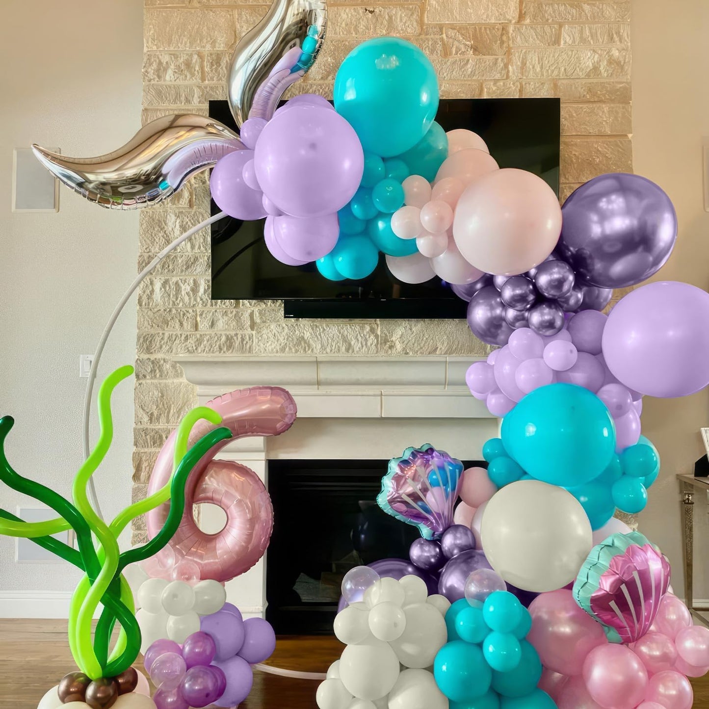 Pink Blue Purple Balloon,60 Pcs 12 Inches Metallic Purple Sand White Balloons For Kids Butterfly Birthday Decorations Birthday Balloons Baby Shower Engagement Party Supplies