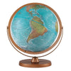 Atlantis 12'' Diameter Globe, Usa Cartography With Ocean And Mountain Relief And Sturdy Metal Base. True To Its Name, Atlantis F