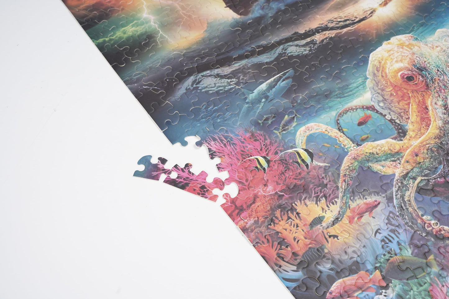Lztangguo 500 Piece Jigsaw Puzzle - Nautical Octopus Design, Challenging Paper Puzzle, Colorful Artwork for Adults