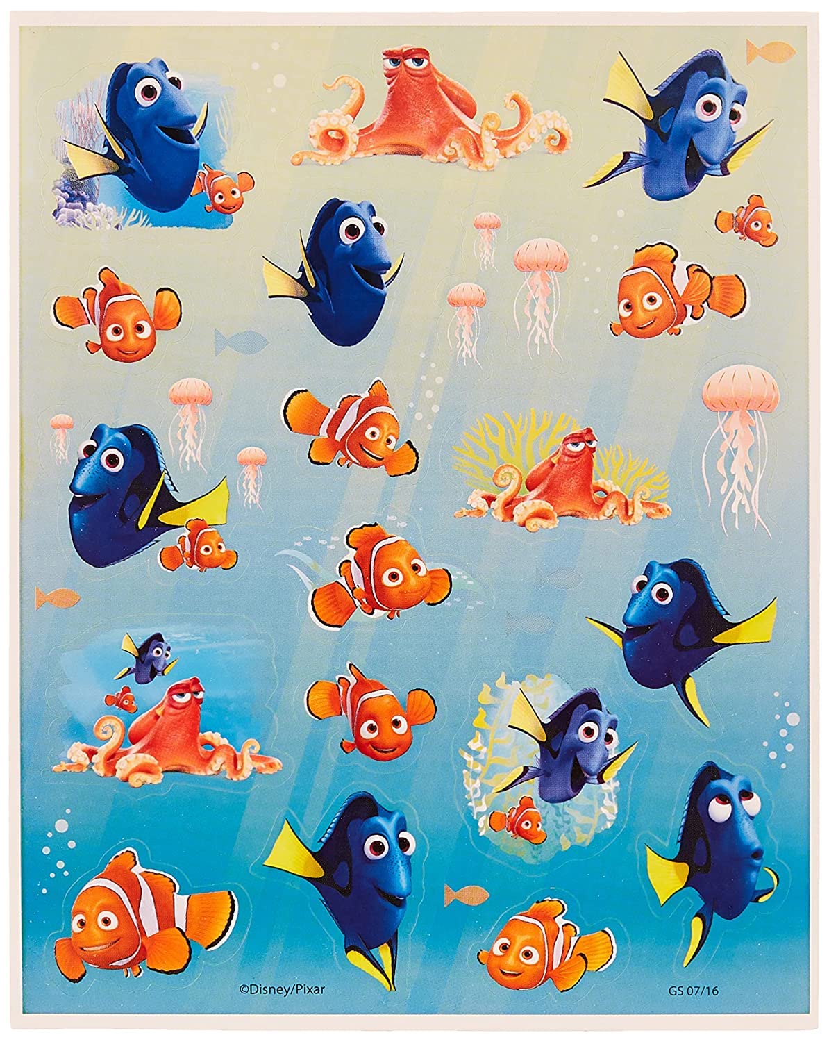 Finding Dory Sticker Sheets, 4ct