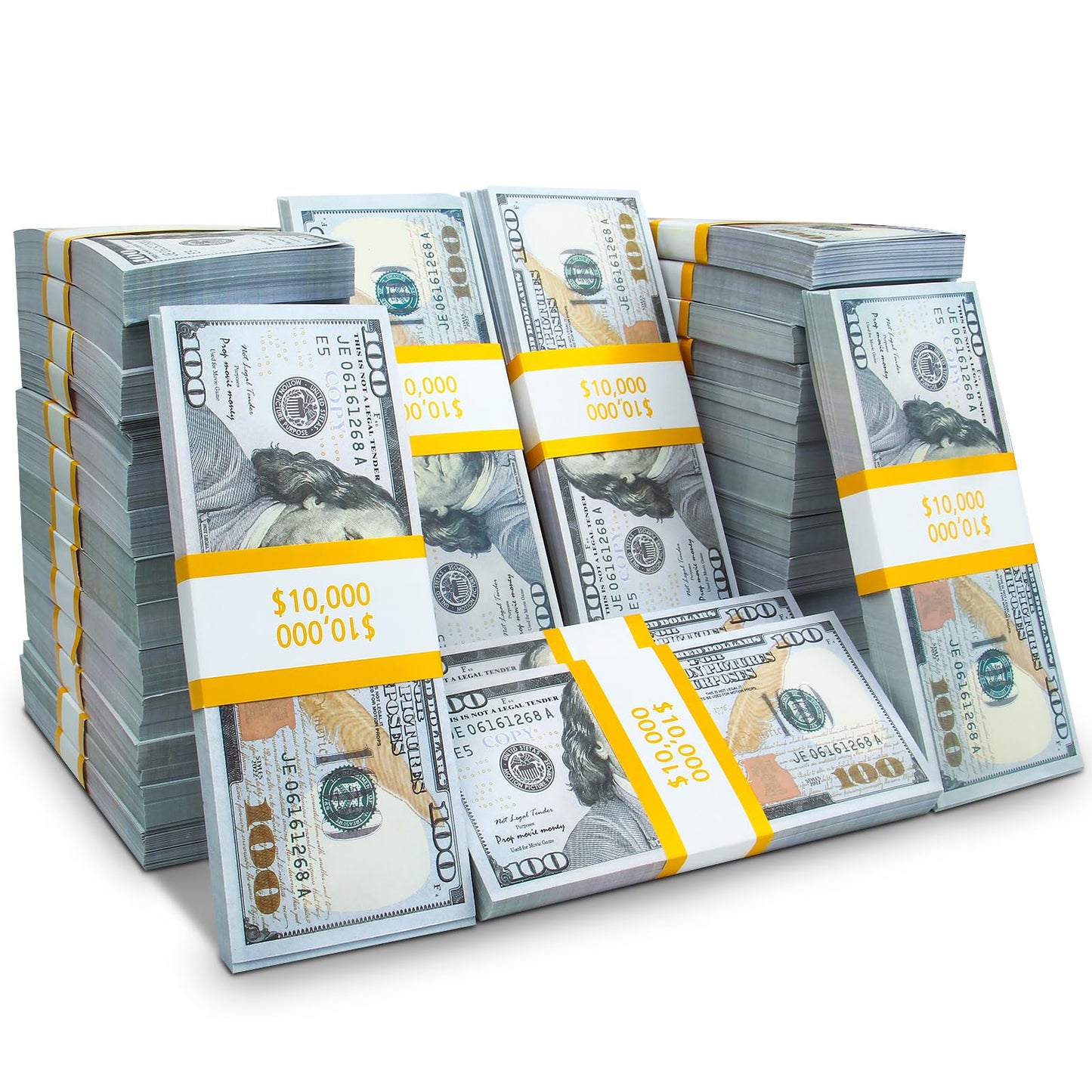 RIFENDA Prop Money 200 pcs Movie Money Play Money Number Learning Education Toys for Girls Boys, Ages 3+ Develops Early Math Ski