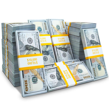 RIFENDA Prop Money 200 pcs Movie Money Play Money Number Learning Education Toys for Girls Boys, Ages 3+ Develops Early Math Ski
