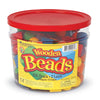 Learning Resources Beads In A Bucket, Set Of 110, Ages 3+, Lacing Beads, Fine Motor Skills,Back To School Supplies,Teacher Supplies For Classroom