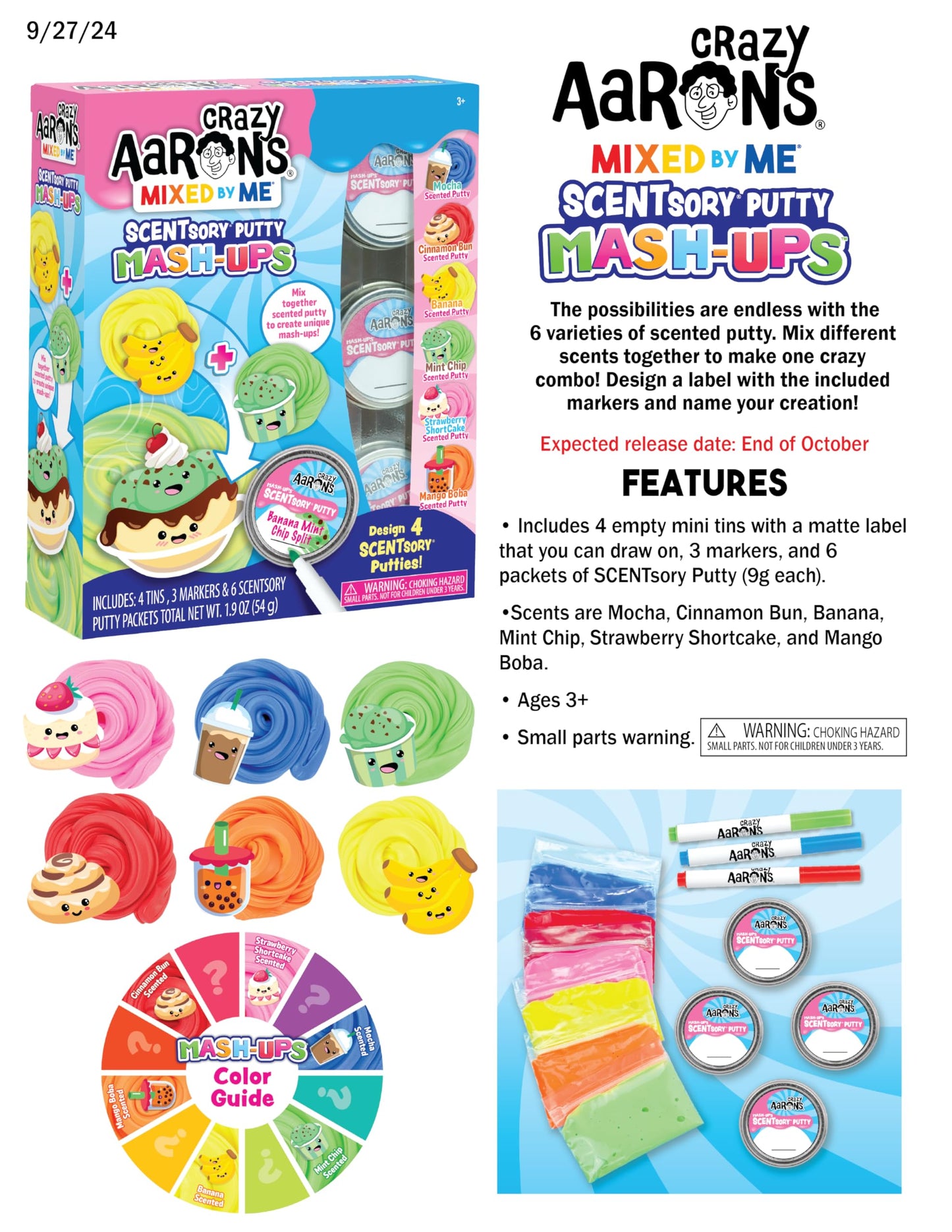 Crazy Aaron'S® Mixed By Me Scentsory(Tm) Putty Mash-Ups