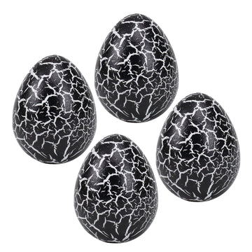 Class Collections Surprise Growing Dragon Hatch Egg Kids Novelty Toy - Pack Of 4, Black