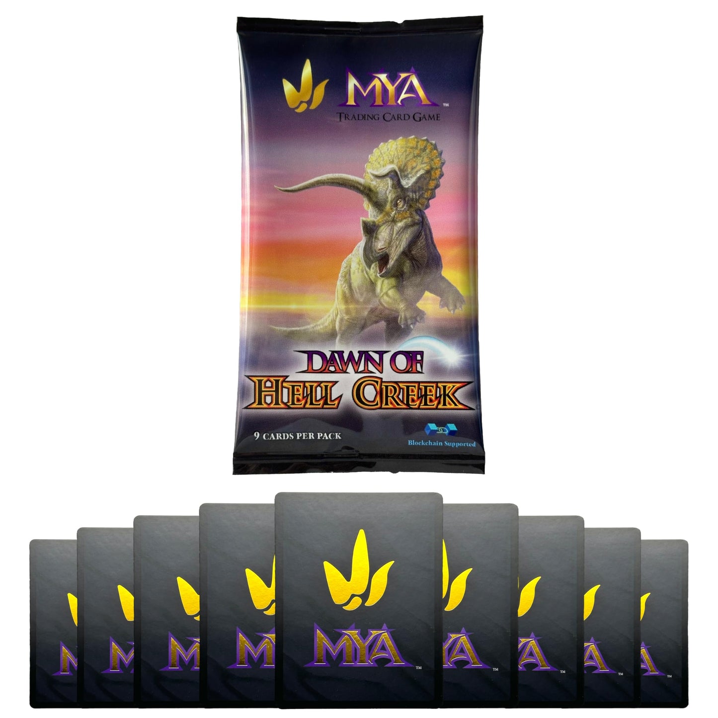 Mya Trading Card Game Dawn Of Hell Creek Booster Pack