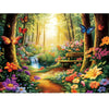 500 Piece Jigsaw Puzzle for mature-themeds Forest Butterfly Jigsaw Puzzle 500 Piece Forest Jigsaw Puzzles for mature-themed Butterfly Puzzles for mature-themeds - Challenging Family Activity Gift 20.5 x 15 Inch