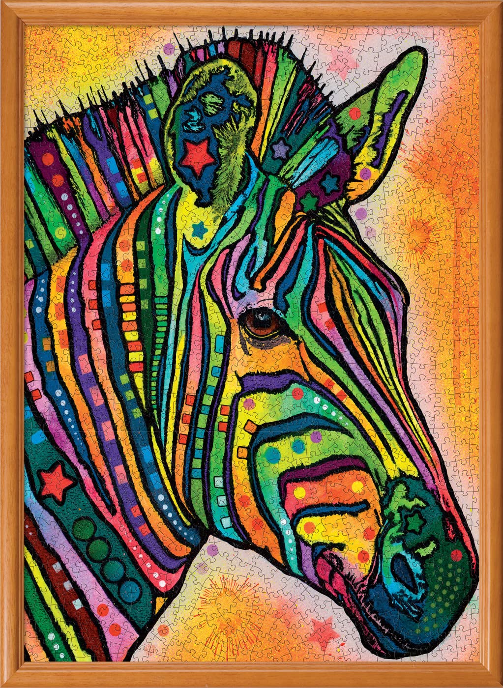 MasterPieces 1000 Piece Jigsaw Puzzle for Adults, Family, Or Youth - Stripes Mccalister - 19.25x26.75