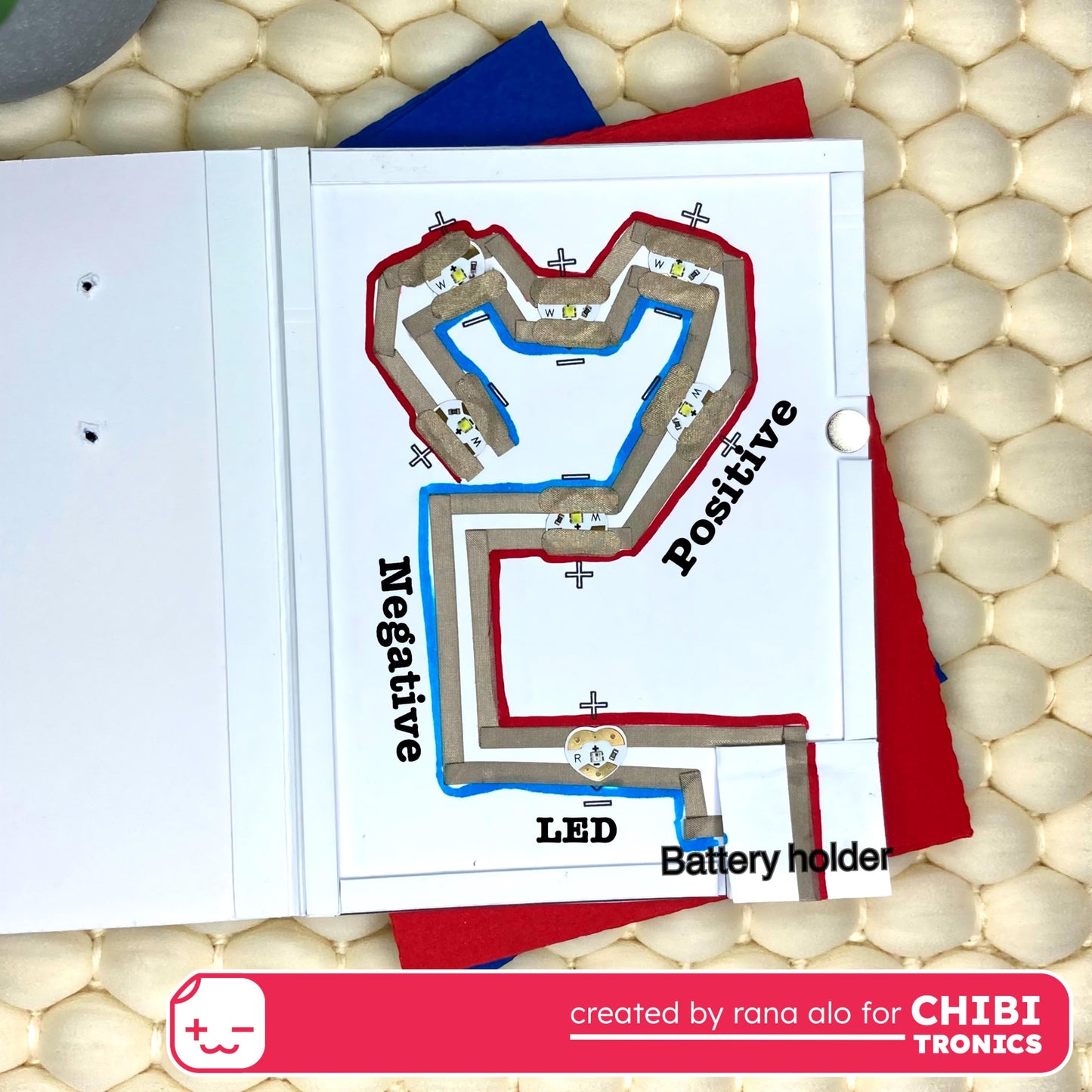 Chibitronics Animating White Blink Led 24 Pack