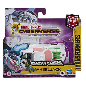 Transformers Bumblebee Cyberverse Adventures Action Attackers: 1-Step Wheeljack Action Figure, Gravity Cannon Action Attack Move