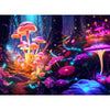 500 Pieces Puzzles for mature-themed Jigsaw Puzzle Mushrooms Puzzle for mature-themed Children Elderly Difficult Puzzle Gift for Family Activity Games Home Decor Wall Art 20.5x15IN