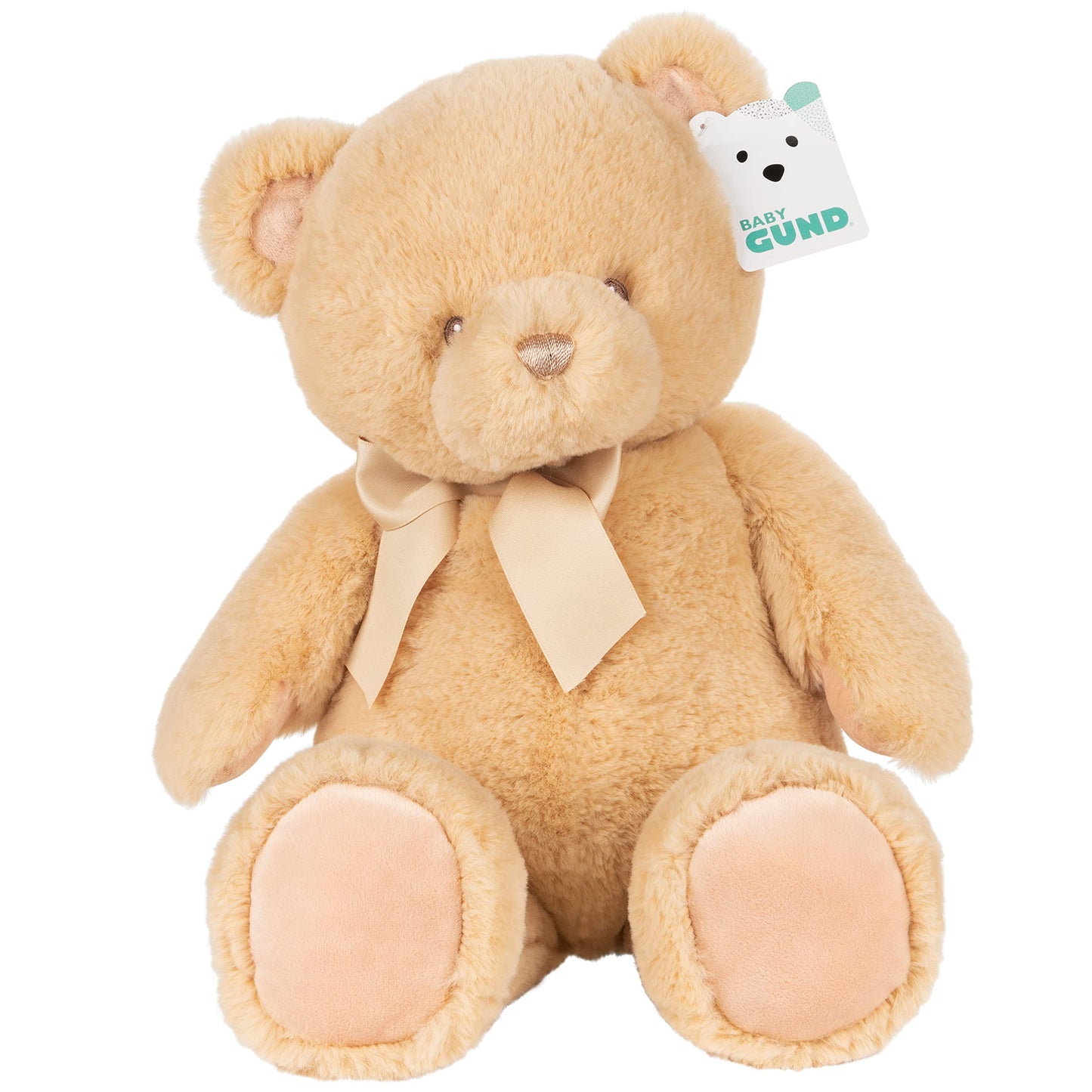 Gund Baby My First Friend Teddy Bear, Tan, Ultra Soft Animal Plush Toy For Babies And Newborns