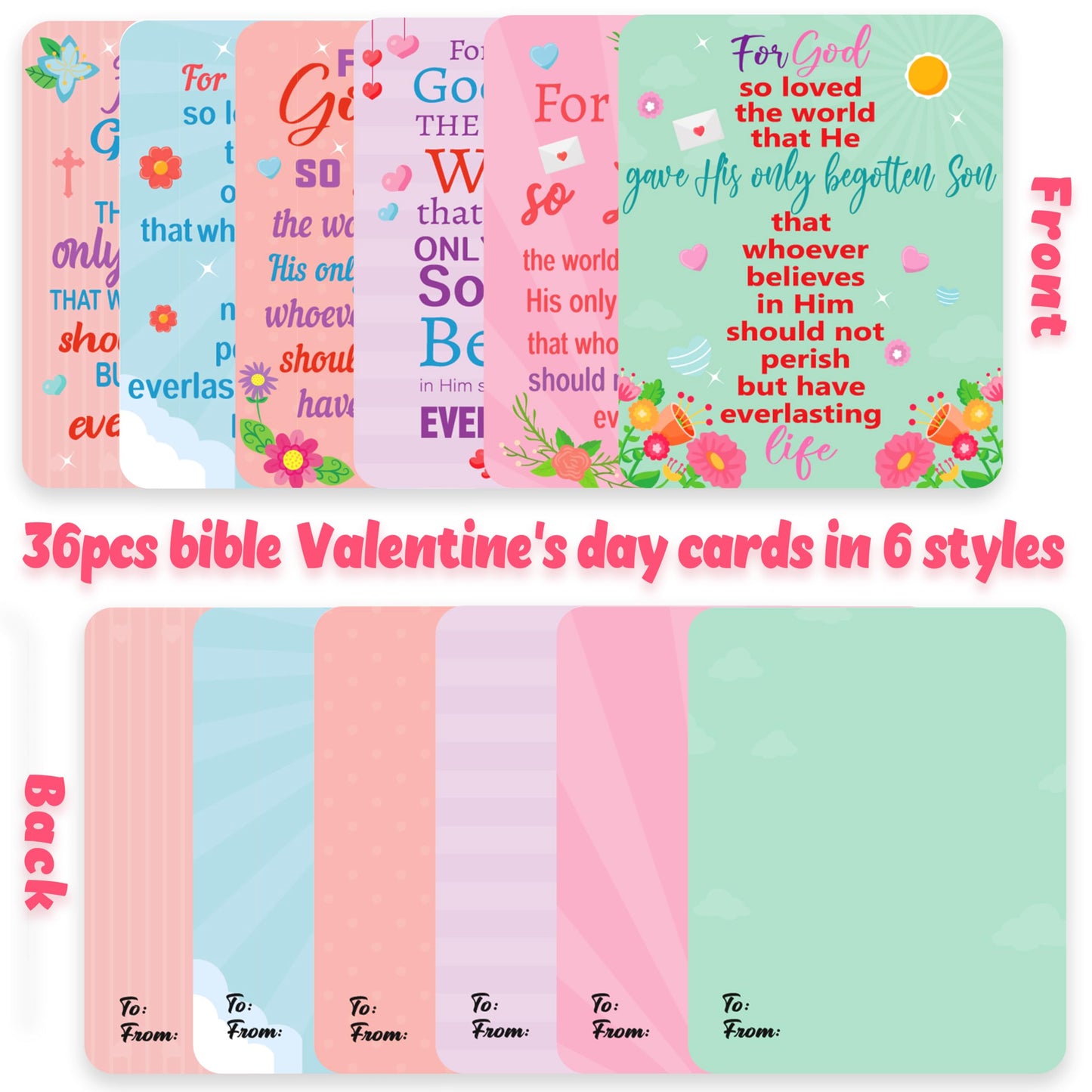 Moon Boat 72PCS Valentines Day Bracelets Cards Set: Silicone Rubber Wristbands Bulk Party Favors, Valentine's Gifts Crafts