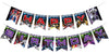 Treasures Gifted Officially Licensed Transformers Birthday Party Supplies - 1 Pre-strung Happy Birthday Banner - Transformers Pa