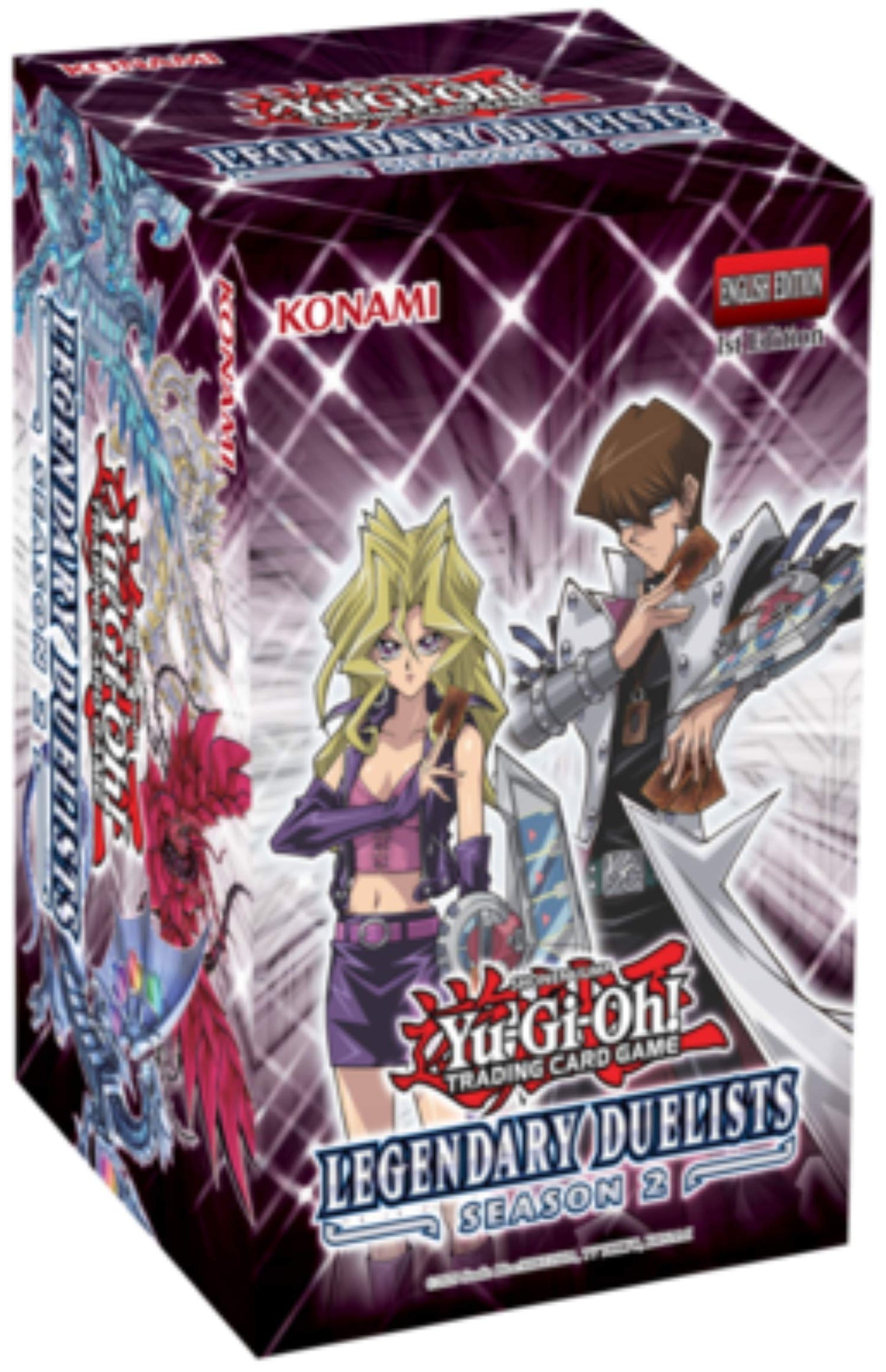 Konami Yu-Gi-Oh! Trading Cards Legendary Duelist Season 2 Box, Multicolor, Model 083717851820, Paper Material
