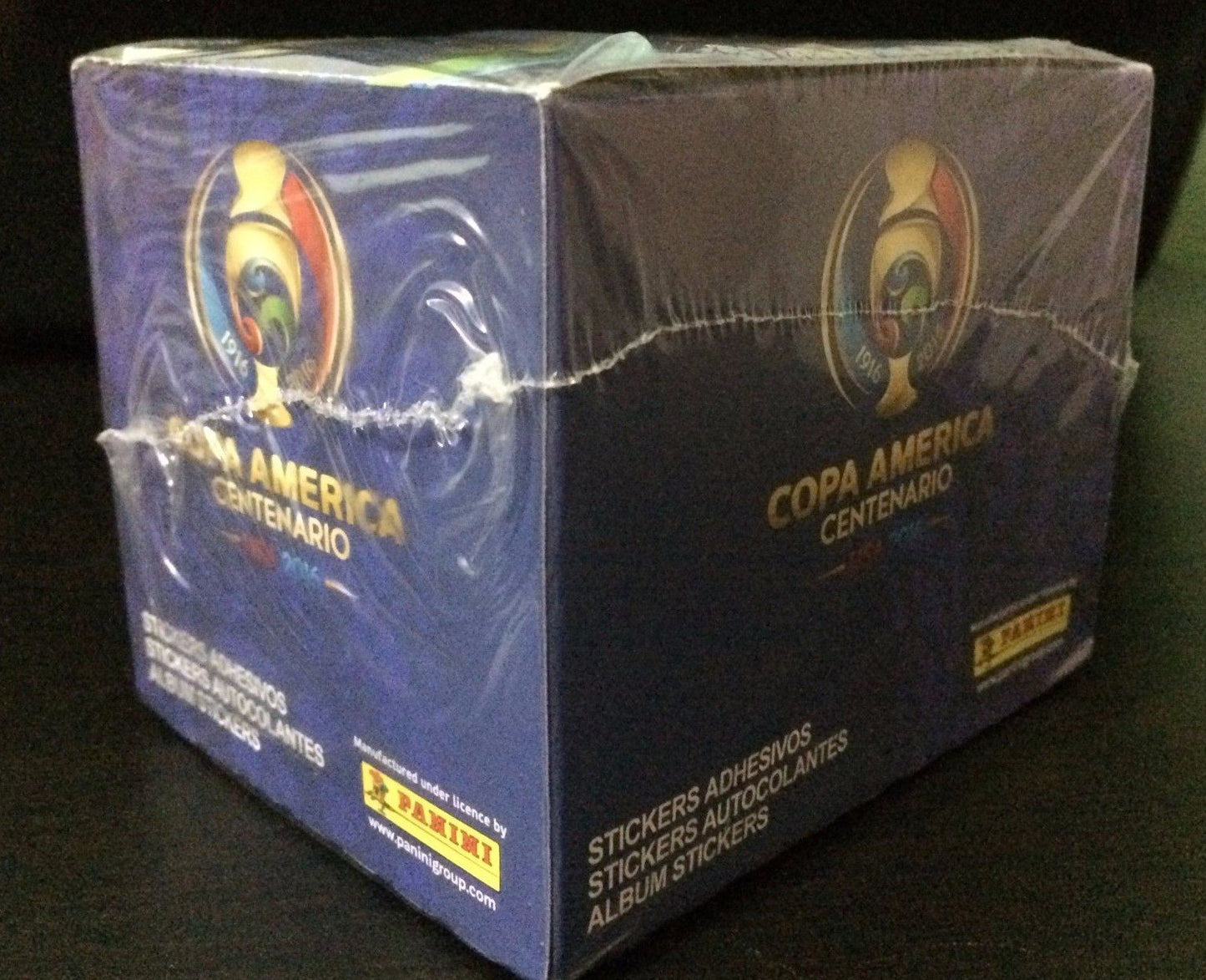 USA 2016 Copa America CENTENARIO Panini complete 50 packs box , Total of 350 stickers