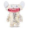 Fuggler Gold Fuggs Plush Toy - Grin Grin Leopard Fleece with Gold Foil Print, Collectible - Model 15708