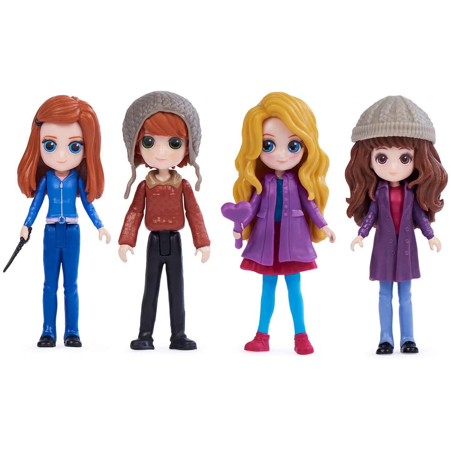 Wizarding World Magical Minis Hogsmeade Collector Set - 7 Figures, Plastic, Ages 6+, Model 6065055