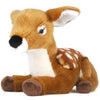 TigerHart 10 Inch Fawn Stuffed Animal Plush - Brown, White, Black - Kids Model UY435