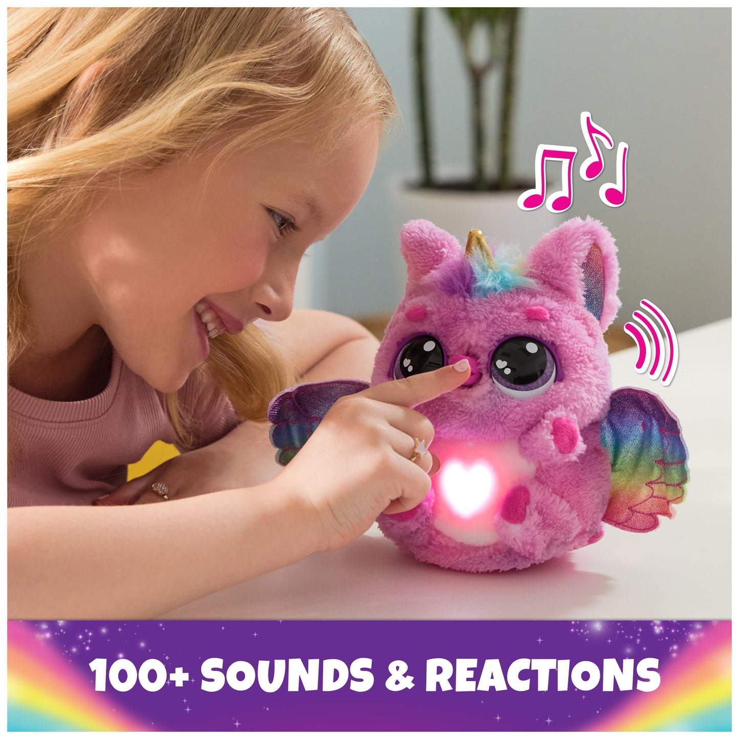 Hatchimals Alive, Mystery Hatch Pufficorn, Surprise Interactive Toy & Egg With Mist, Lights & Sounds (Styles May Vary), Kids Toy