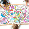 Gatherfun Birthday Party Giant Coloring Poster - 31.5X 72 Inches - Versatile Classroom Wall D Cor & Birthday Activity - Birthda