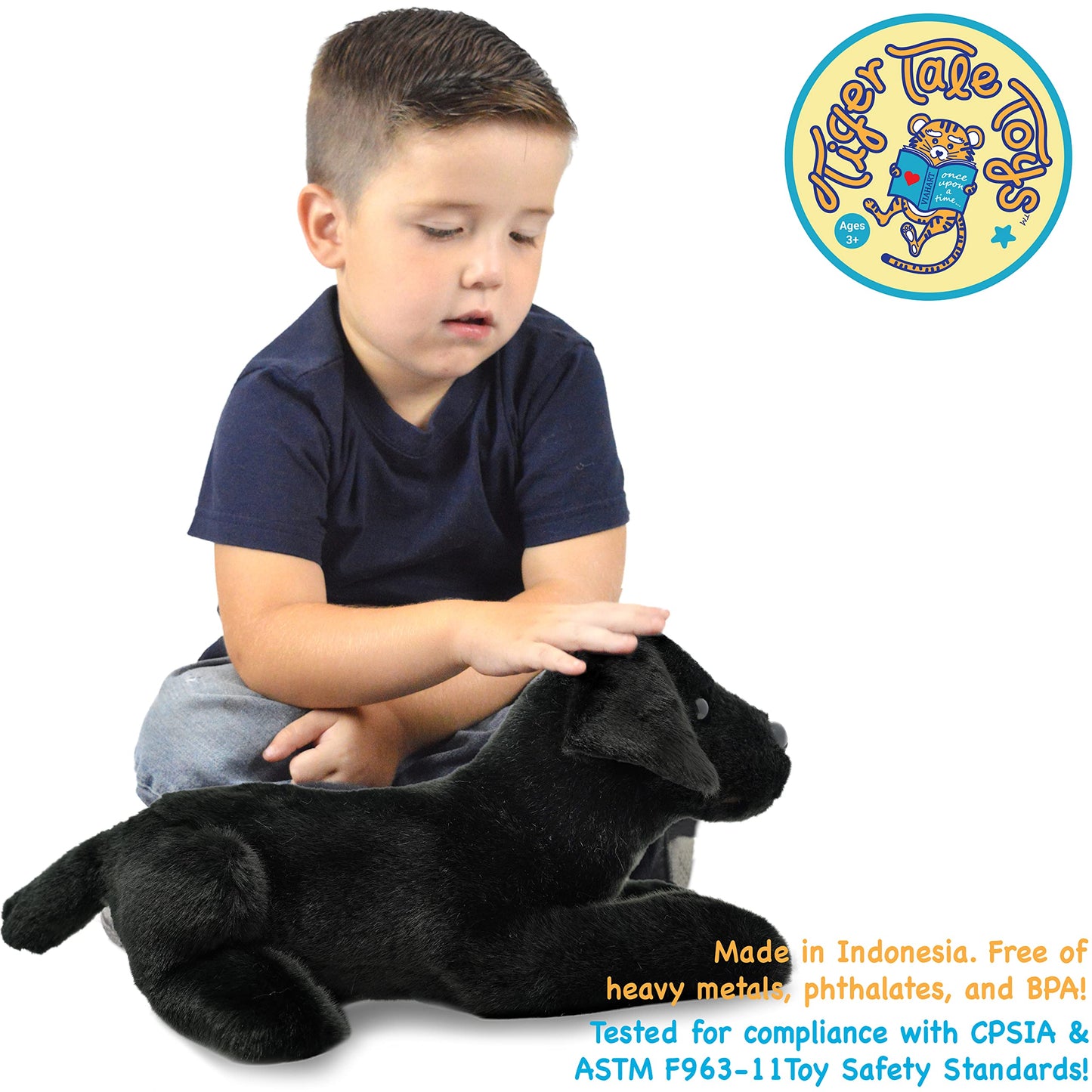 Tigerhart Blythe The Black Lab - 12 Inch Stuffed Animal Plush