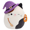 Squishmallows Original 10-Inch Cam The Cat Witch - Official Jazwares Halloween Plush - Collectible Soft & Squishy Kitty Stuffed