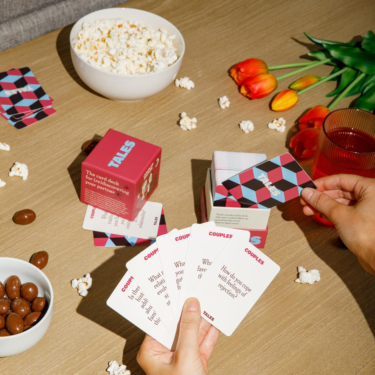 Tales Conversation Starter Cards, Couples Edition, Perfect For Couples Games For Adults, Date Night Ideas, Gifts, Anniversaries,