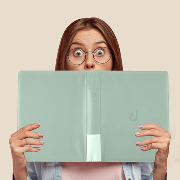 Toploader Binder Holds 360 Top Loaders - 9-Pocket Top Loader Binder for 3 x 4 Rigid Card Holders for Trading Cards or Sports Cards Model B -Asakusa Green