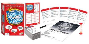 Endless Games Everybody Knows! - Trivia Card Game - 2018 Edition (Pack of 2)
