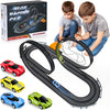 Slot Car Race Tracks Sets - Electric Racing Car Track With Slot Cars & Accessories - Dual Lane Race Track For Boys & Girls Age 5 For Kids 4-8 Easy Setup & Fast Four Cars