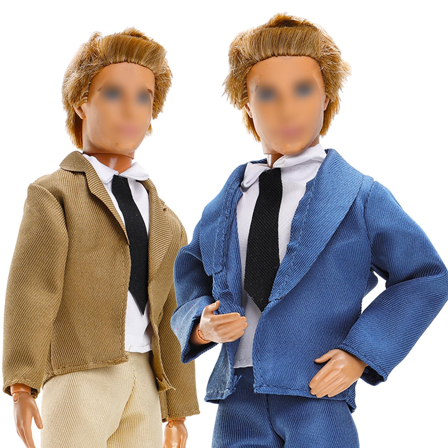Miunana Lot 12 Items Doll Clothes For Boy Doll Include Random 4 Pcs Casual Wear + 5 Pcs Dolls Pants +3 Pairs Of Shoes
