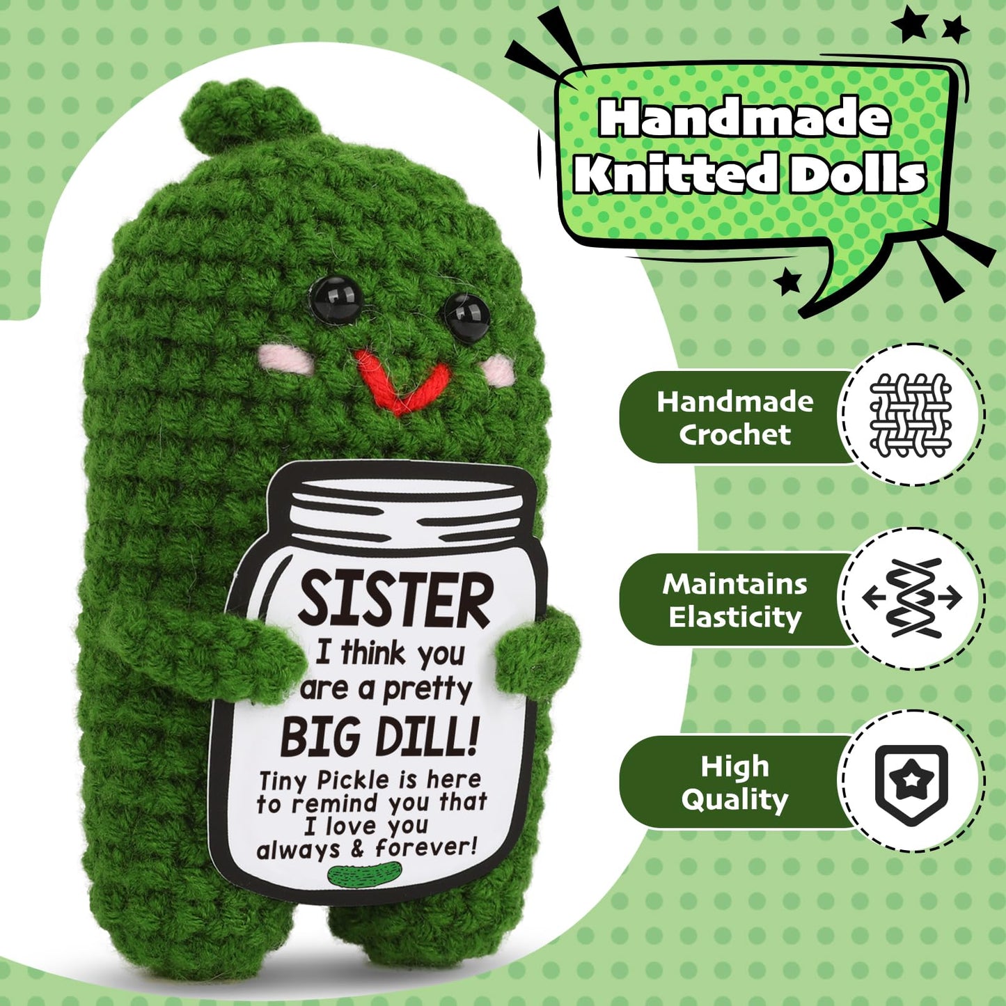 Funny Sister Christmas Gifts 2024, Big Sister, Little Sister - Unique Sister Gifts From Sister Or Brother, Sentimental Sister Bi
