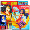 DC Super Hero Girls Coloring and Activity Book Set for Kids - Bundle with Jumbo Coloring Book, Activities, Puzzles, Stickers, De