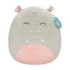 Squishmallows Original 16In Harrison The Hippo With Closed Eyes And Fuzzy Belly - Official Jazwares Plush (Large)