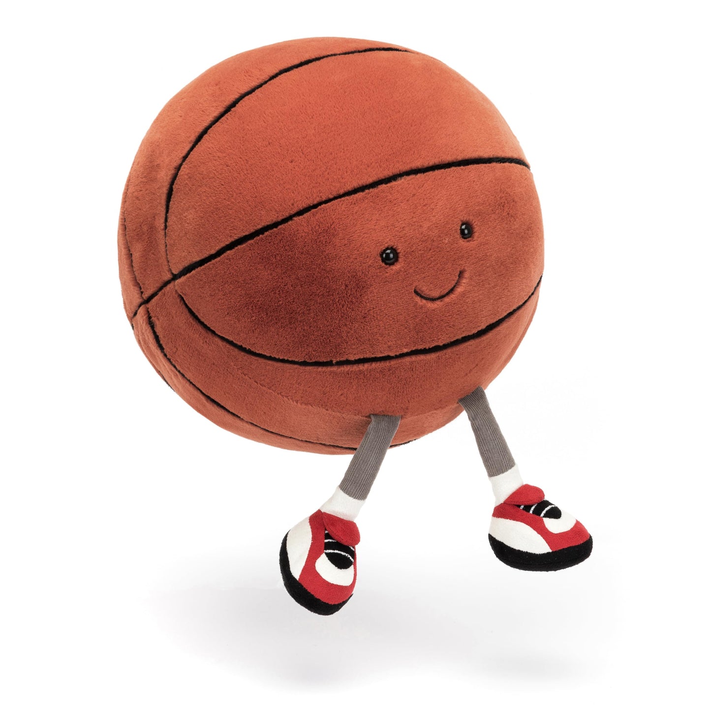 Jellycat Amuseables Basketball Stuffed Toy, 12.5 Inches - Basketball Plush Gift For Sports Fans