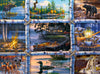 Buffalo Games 1000 Piece Jigsaw Puzzle - Darrell Bush North Country - Large Multicolor Cardboard 26.75 x 19.75 for Adults