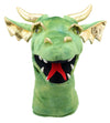 The Puppet Company Large Dragon Hand Puppet - Green, 17.27cm L x 20cm W x 38cm H, Model PC004804, Polyester Material